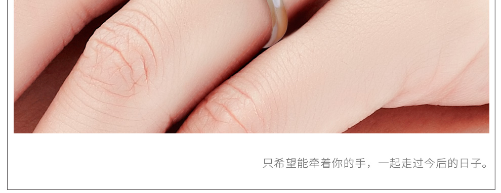 爱守护-公主/18K白金钻戒 1克拉/I-J色/SI净度 国检